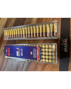 CCI 22Lr Mini-Mag 40G CPRN #30, 1235 fps, 376m/s 1