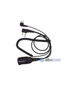 Kabel Peltor 2-stift PTT-SV Vinklad kontakt art 65