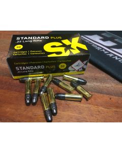 SK .22 Lr, Standard Plus, 50 ptr (SVARTGUL ASK)
