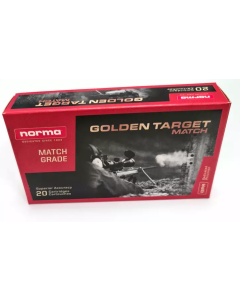 NORMA .223R GOLDEN TARGET MATCH 4,5g / 69gr HÅLSPETS  GT, 20 ptr