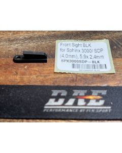 Front Sight BLK for Sphinx 3000/ SDP, 5,9x2,4mm
