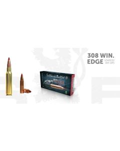 S&B .308W EDGE CE (CUTTING EDGE) 165 Grs/10,7g 20 ptr BLYFRI