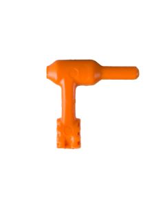 Säkerhetspropp Pistol  .22" - .45", ORANGE