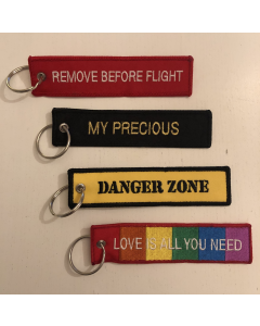 FLAGGA till Säkerhetspropp REMOVE BEFORE FLIGHT