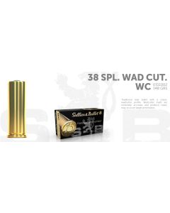 S&B .38 SPL 148G WC 50 ptr