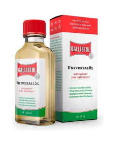 Ballistol Universal Olja 50ml, Glasflaska