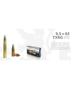 S&B EXERGY BLUE BLYFRI 9,3x62 250gr 20 ptr