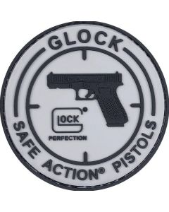 Patch Glock Rubber Badge, Velcro with Counterpart,