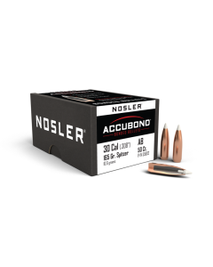NOSLER .30 Cal (.308") 165Gr AccuBond, 50ptr