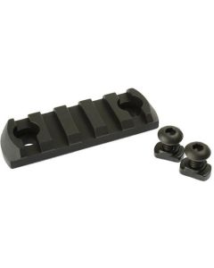 Rail kit M-LOK. 5 Slot Picatinny Rail 6cm SVART