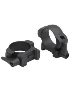 Kikarringar av STÅL, QD, 30mm, Weaver, Låg