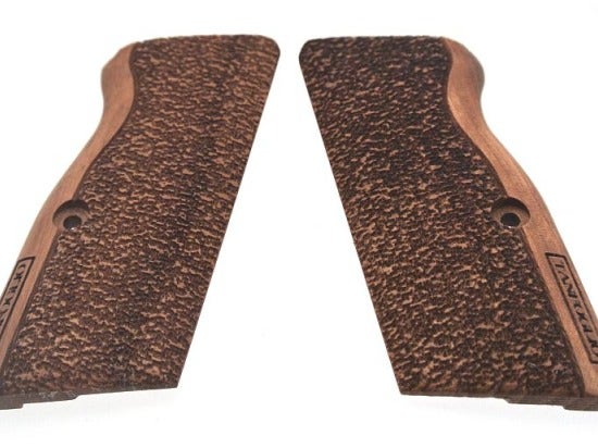 TANFOGLIO GRIP PLATE VALNUT SF FS Squere Triggerguard