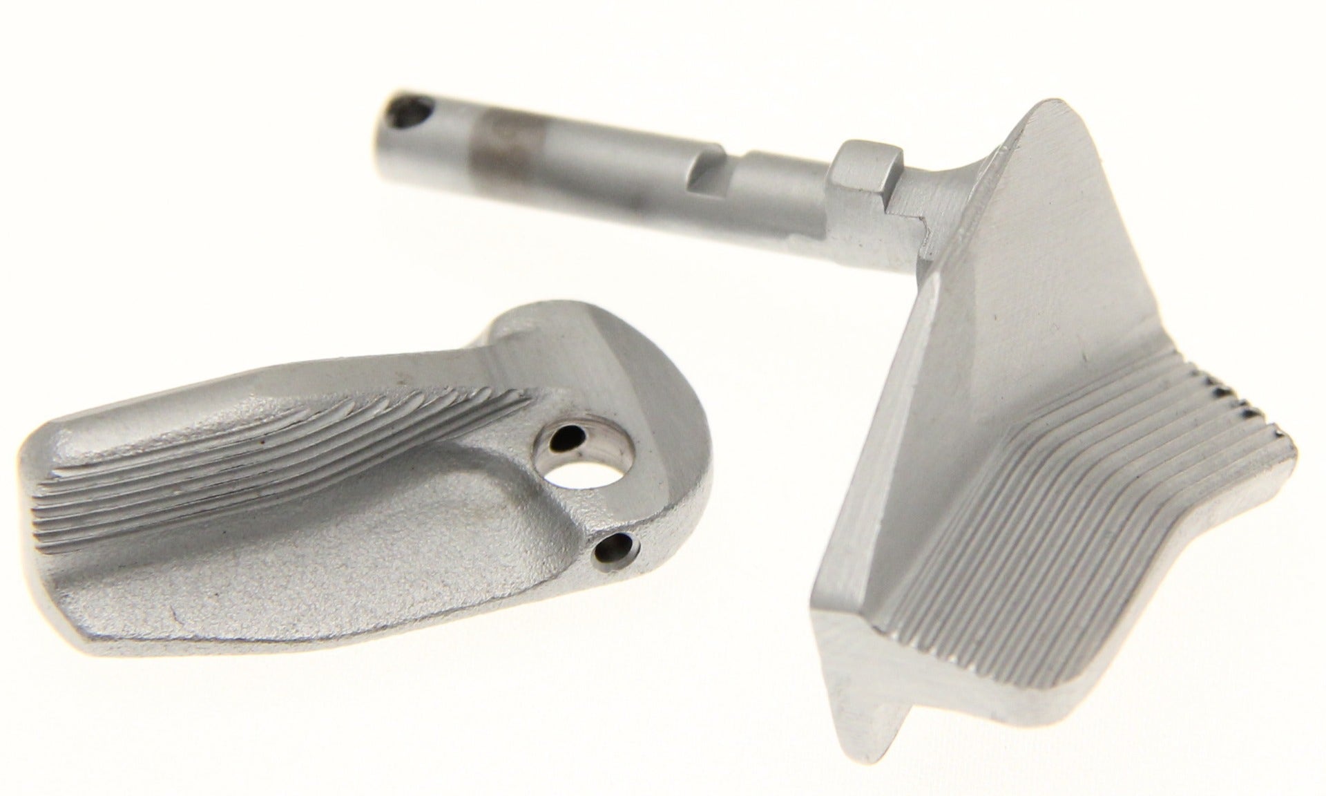 TANFOGLIO Safety Lever CUSTOM, AMBI/ Dubbelsidig - SILVER (24.G3)