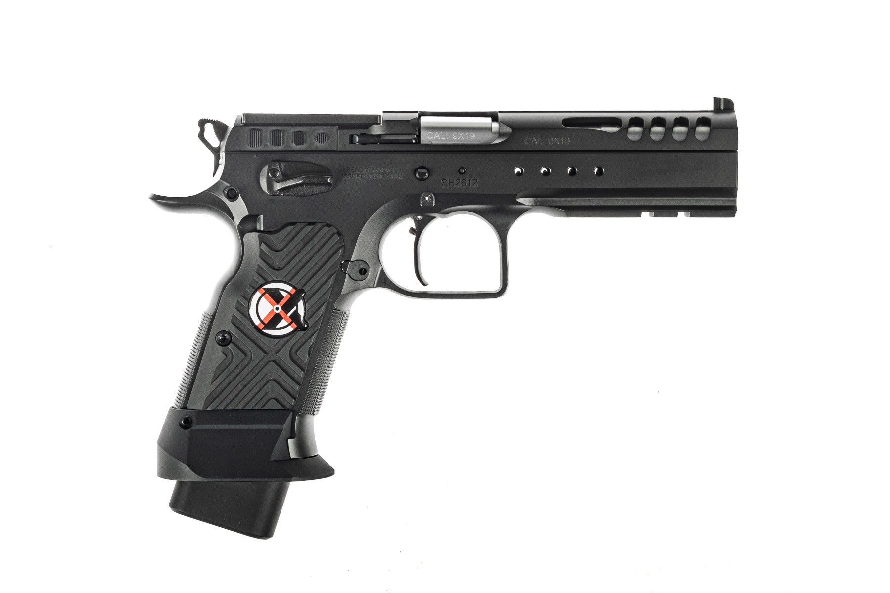 TANFOGLIO LIMITED MASTER XTREME 9X19 K (LF) OPTIC BLACK 2026 20rd