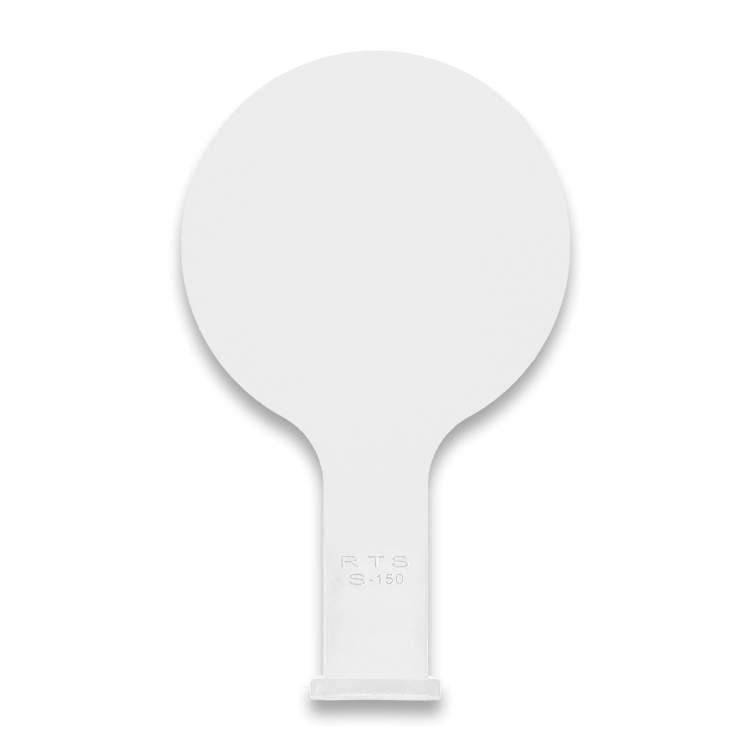 Plast-Måltavla modell Veleta 200mm - VIT / WHITE