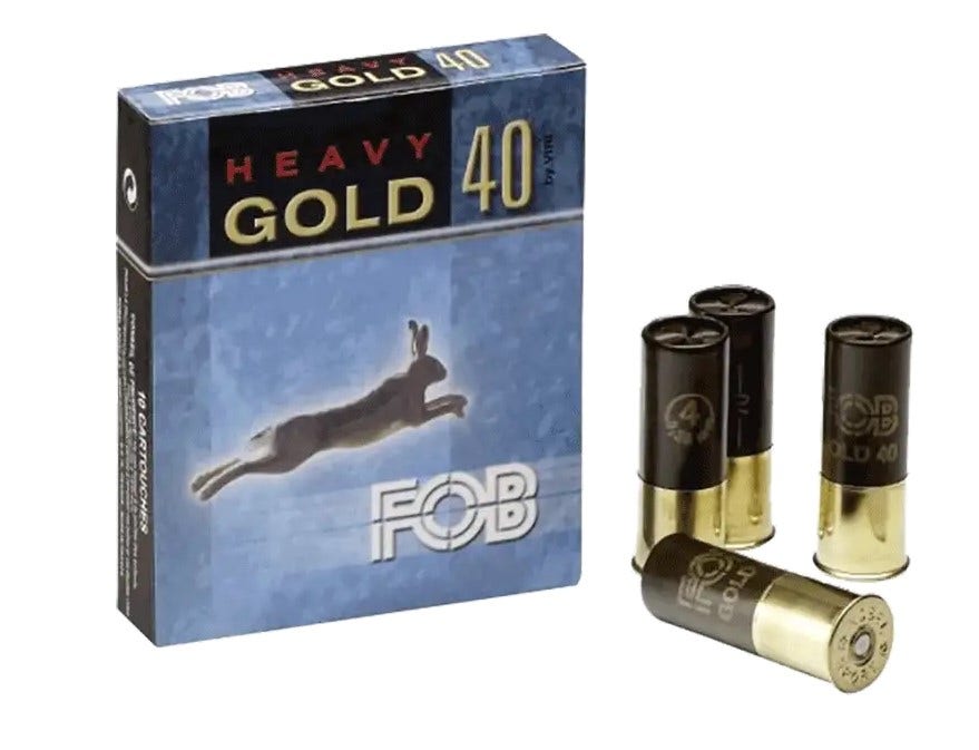 Nobel Sport 12 FOB HEAVY GOLD 12/70/1/40 Gram, 10 