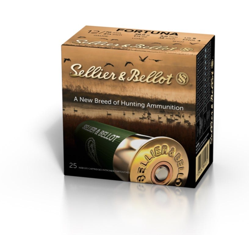 S&B FORTUNA 12-70 36 Gram US6 (2,75) 25 ptr JAKT