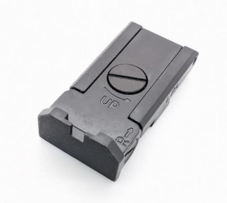 Tanfoglio FULLY ADJUSTABLE REAR SUPERSIGHT BEVELED (24.F1) 