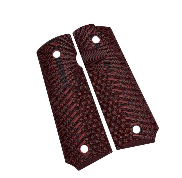 Tanfoglio 1911 Grips G10 Red Marble