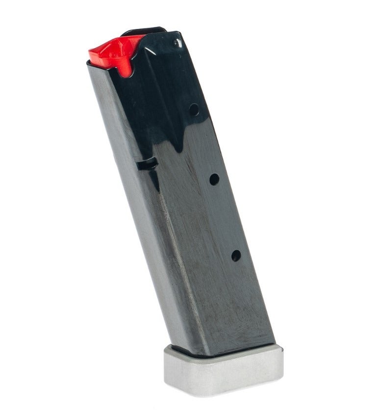 TANFOGLIO MAGASIN SF 9x19 18 ptr  BLK, XTREME SILVER BASE