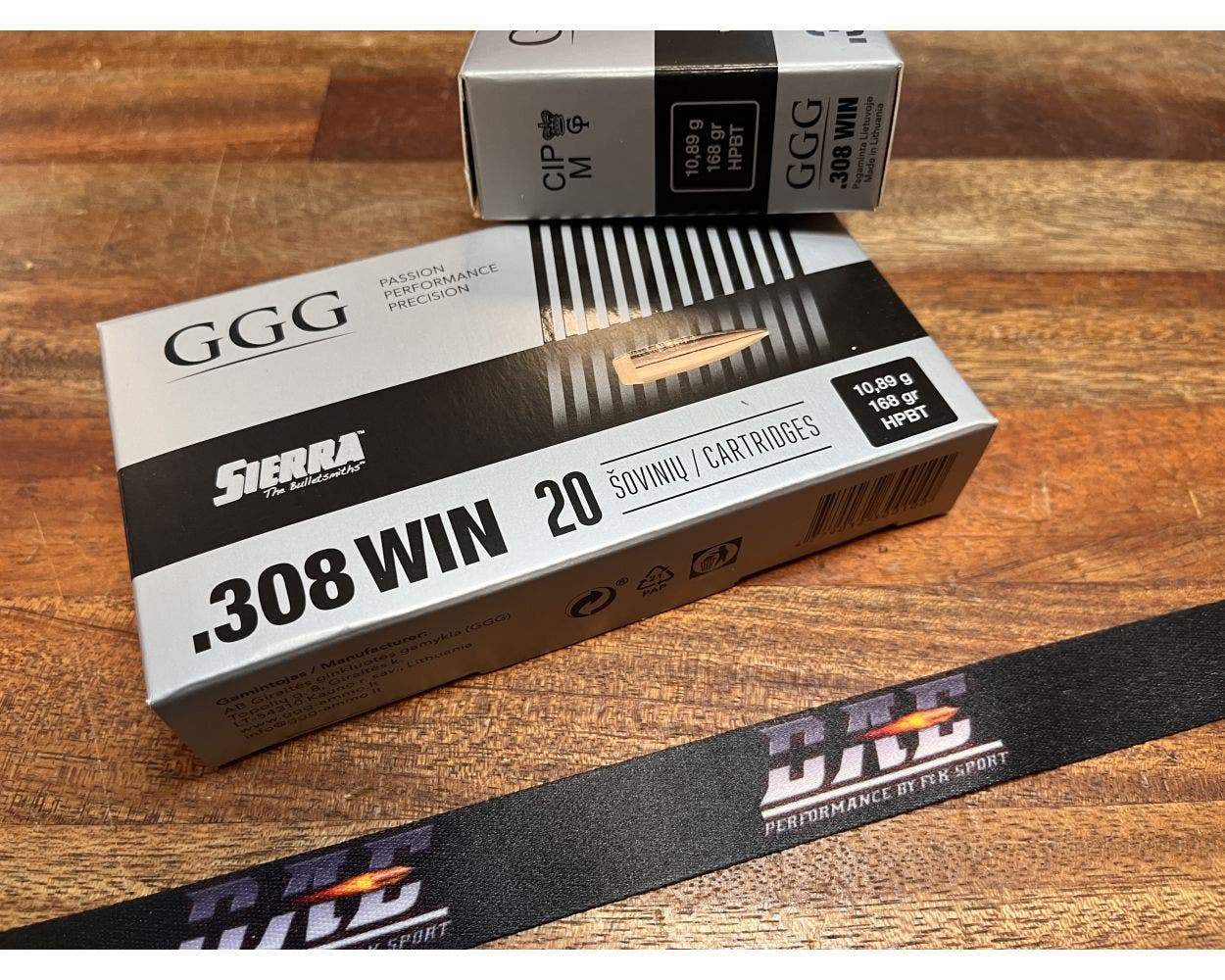 GGG .308W 168 Grain Match King HPBT 20 ptr