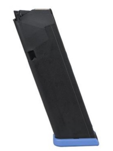 Glock Magasin G17T / G45T 9mmFX / UTM 17rd Blue Base/ BLK Follower