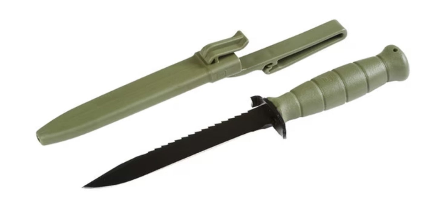 Glock Field Knife FM81 w/ Saw - Battle Field Green