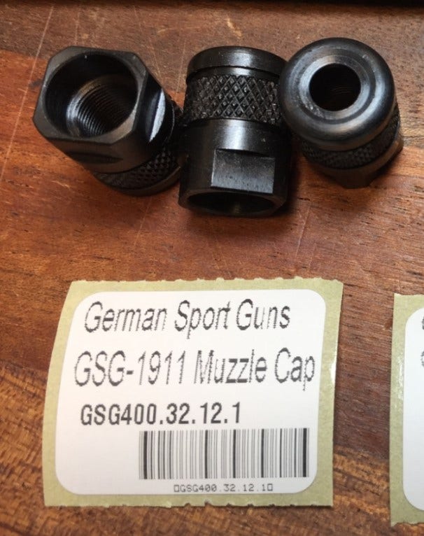 Muzzle Cap M9x0,75 for GSG 1911 .22 Lr