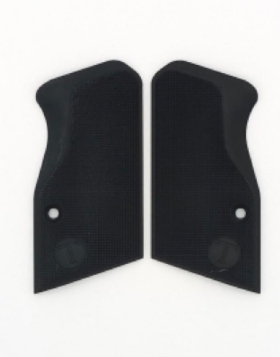 TANFOGLIO GRIP PLATE Aluminium LF CUSTOM - BLACK