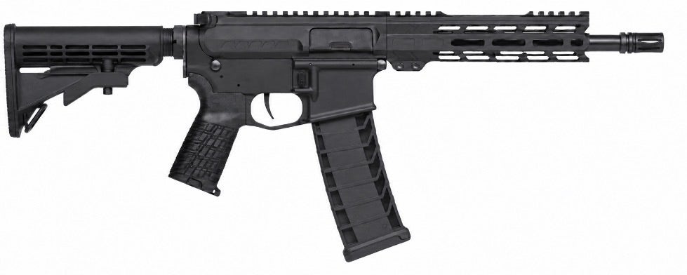 CMMG Mk4 (Mk4) FE RDB 9x19 27cm (10,5") Mk4 Lower, ARMOR BLACK