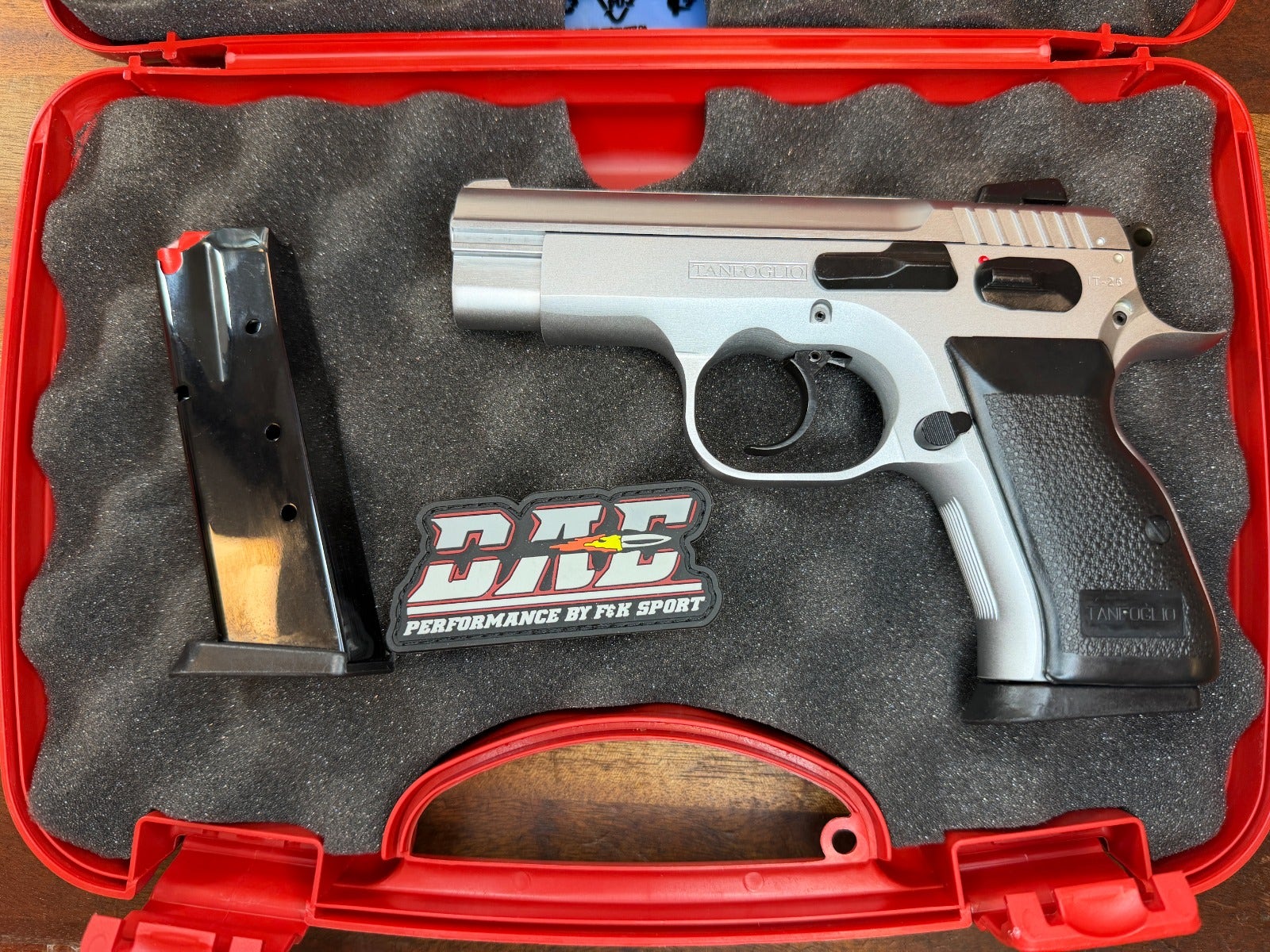 TANFOGLIO COMPACT F CAL 9x19 9,3cm SILVER (SF)