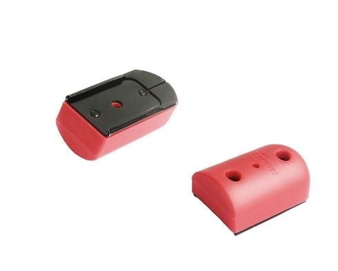 Gummibotten till Stålmagasin SIG/ CZ/ TANFOGLIO/ BERETTA 92, RÖD