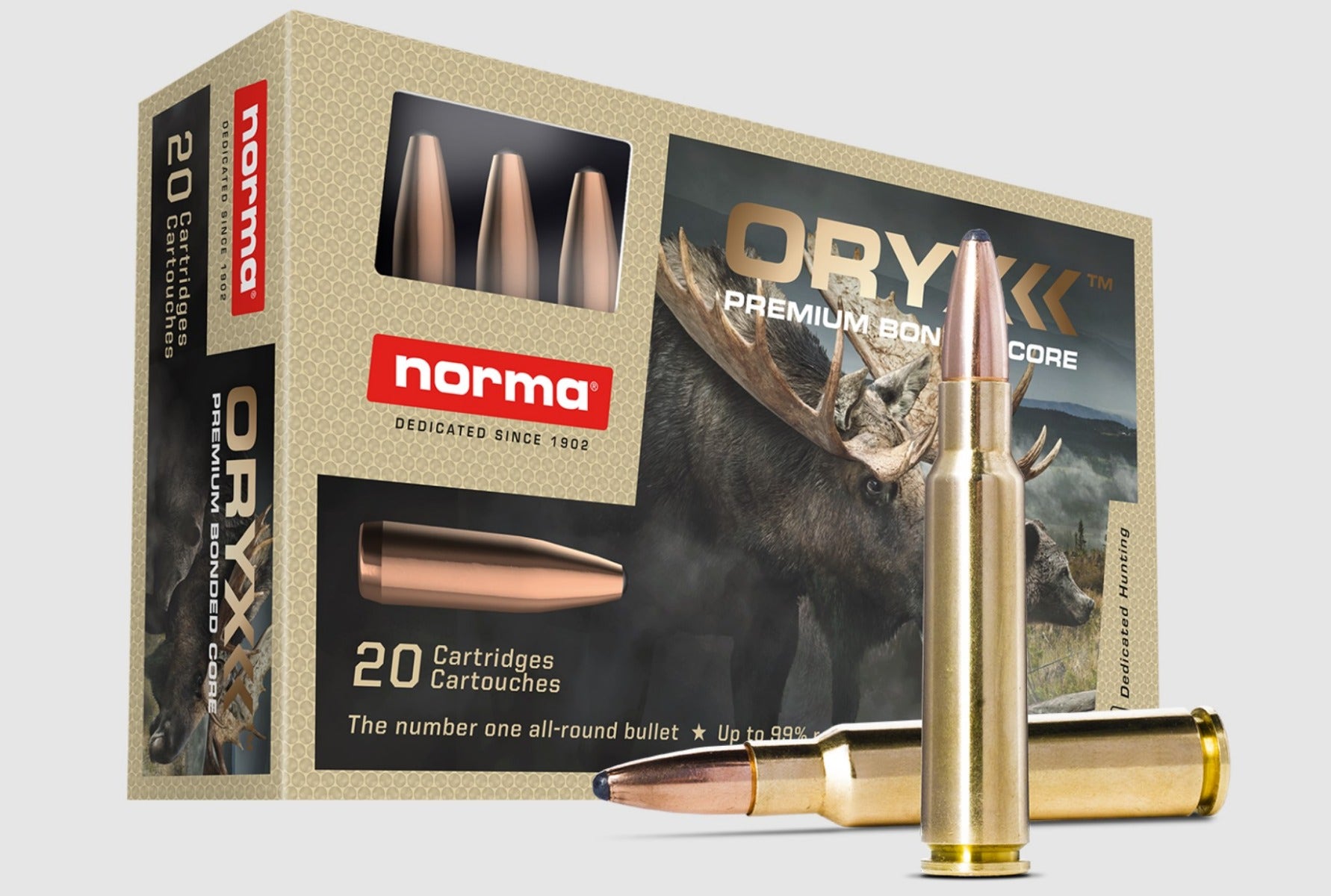 Norma .358 NM Oryx 250gr 16,2 Gram 20 ptr