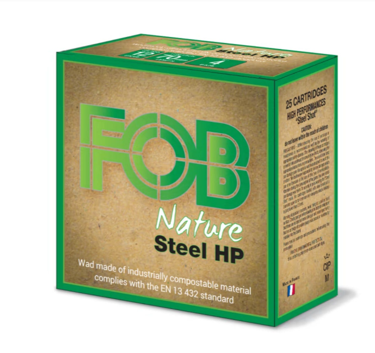 Nobel FOB Nature Steel HP BIO 12-70 US4 28g 25st 