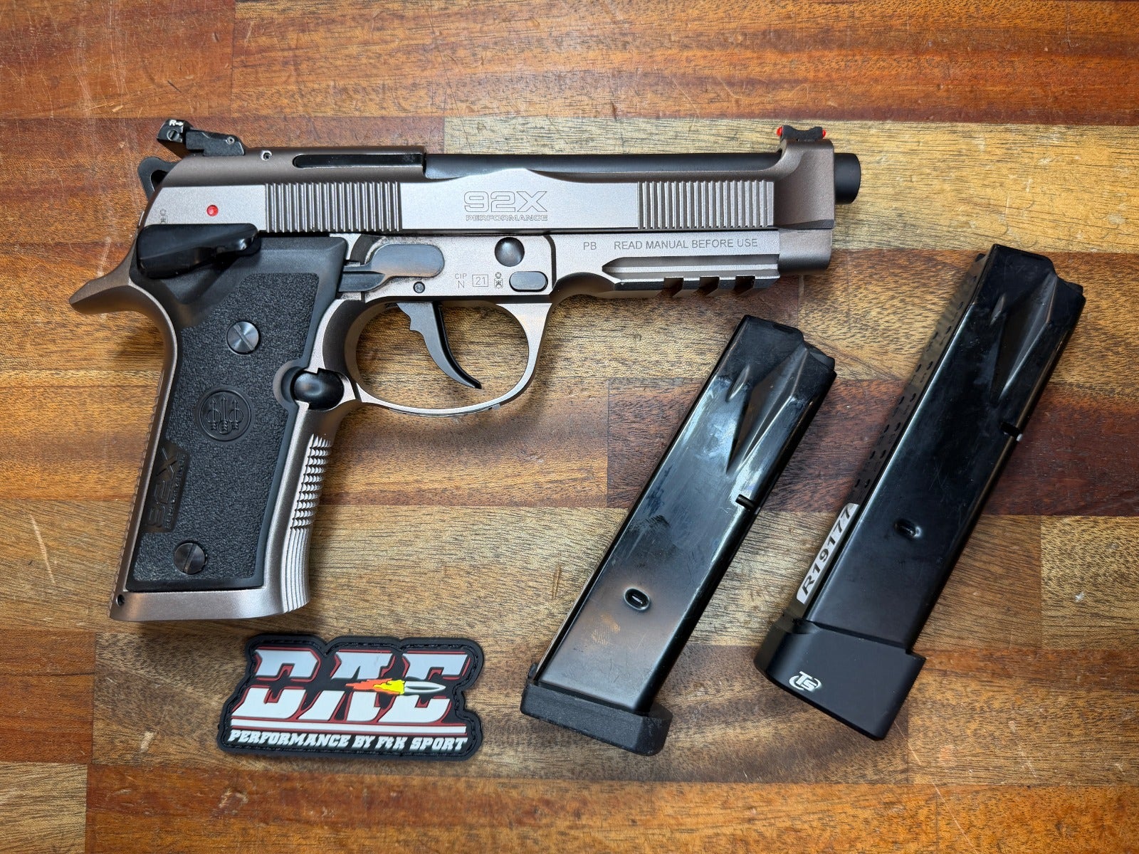 BEG Beretta 92X Performance 9x19 12,7cm R19177