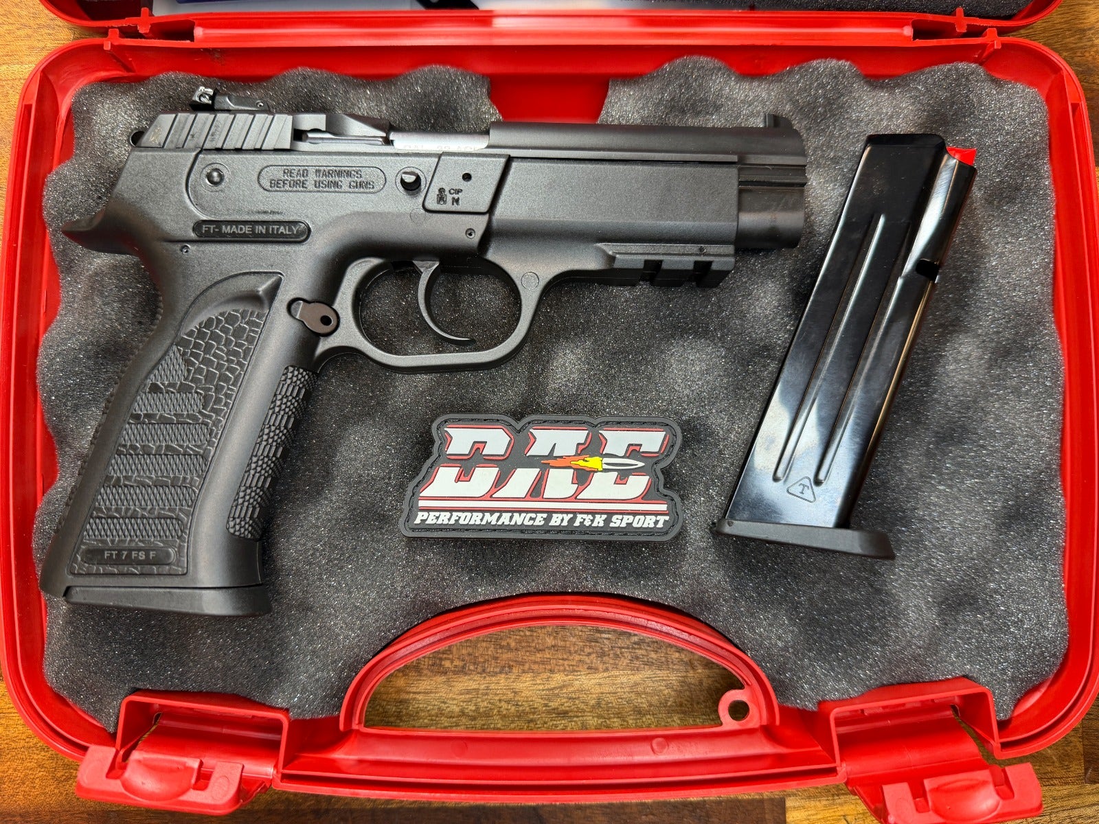 Tanfoglio FT 7 FS F .32 ACP BLK