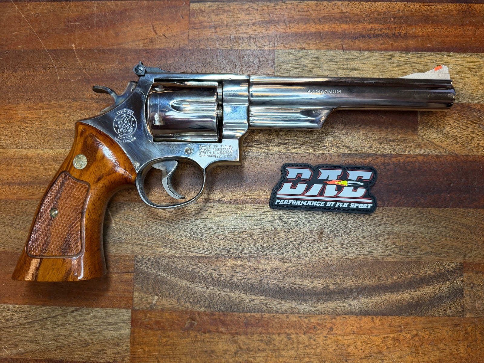BEG Revolver S&amp;W 29-2 .44M 16,5cm Förnicklad R19927