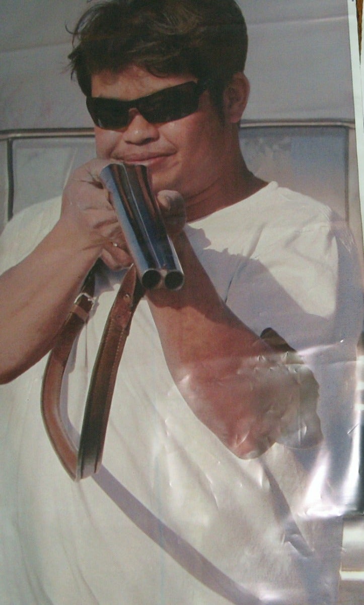 Plastic Figure Dressing Unfriendly, Guy with SHOTGUN