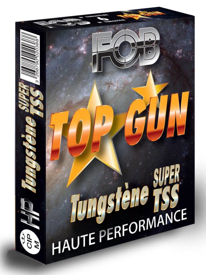Nobel Sport FOB TOP GUN 12/70/6/33 Gram TUNGSTEN