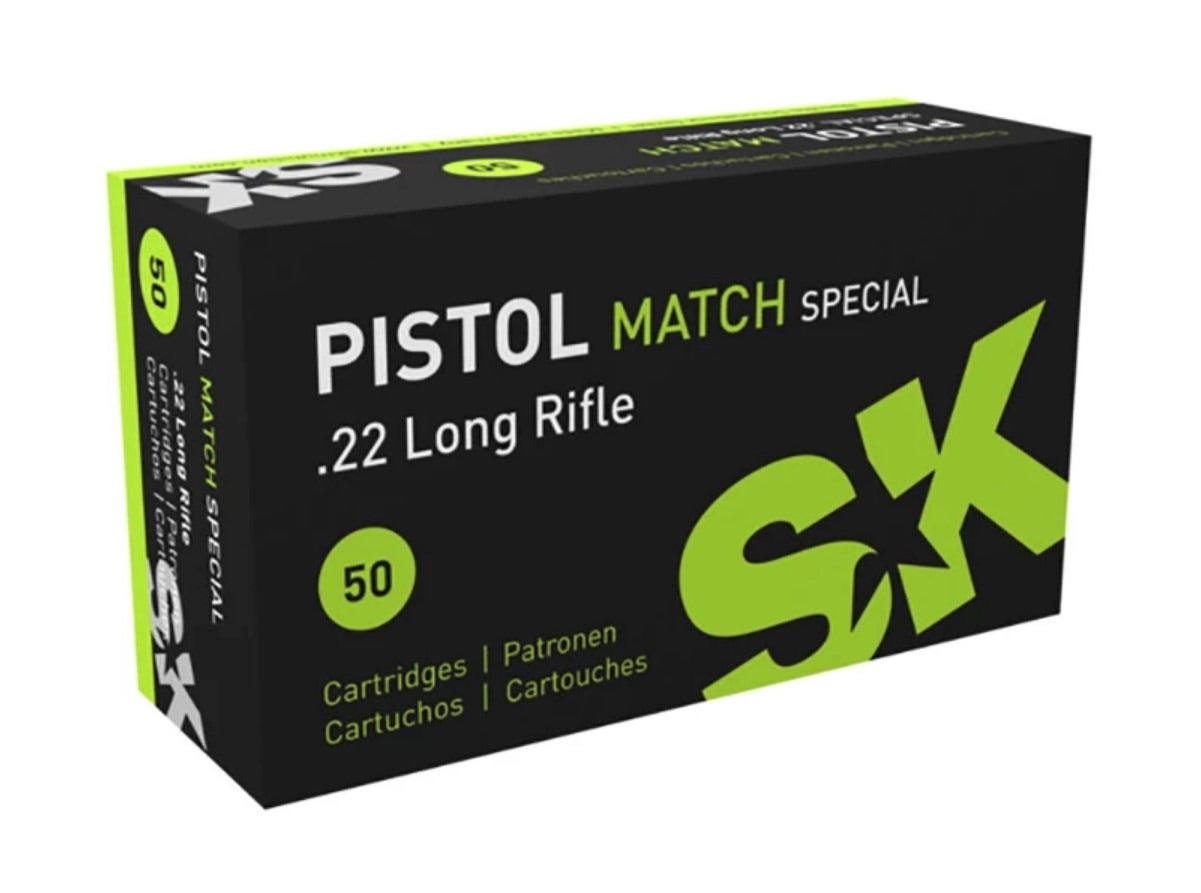 SK .22 Lr, Pistol Match Special, 50 ptr 