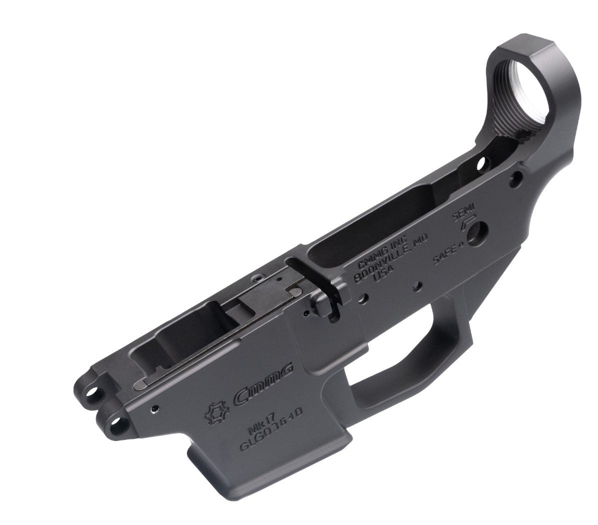 CMMG Lower Receiver Assembly, Mk17, 9mm, P320 BLK