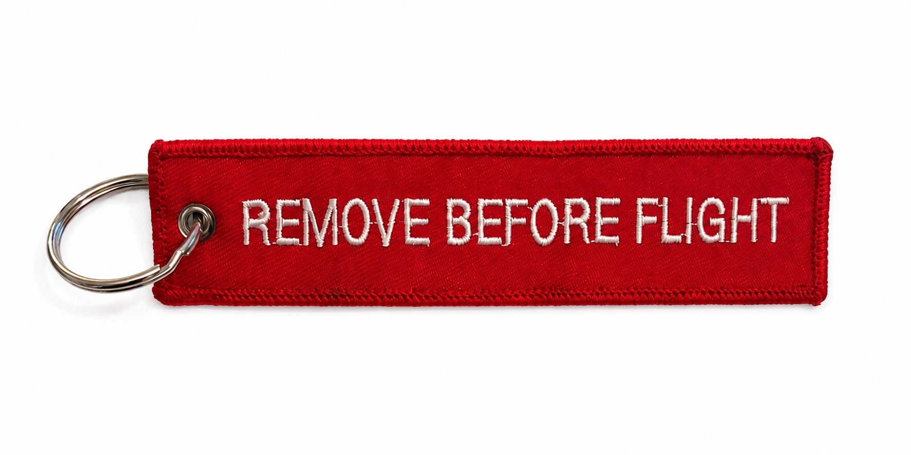 FLAGGA till Säkerhetspropp REMOVE BEFORE FLIGHT, RED