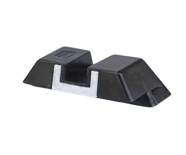 Glock Rear sight 7,3 GMS Steel, White frame  (4.I2)