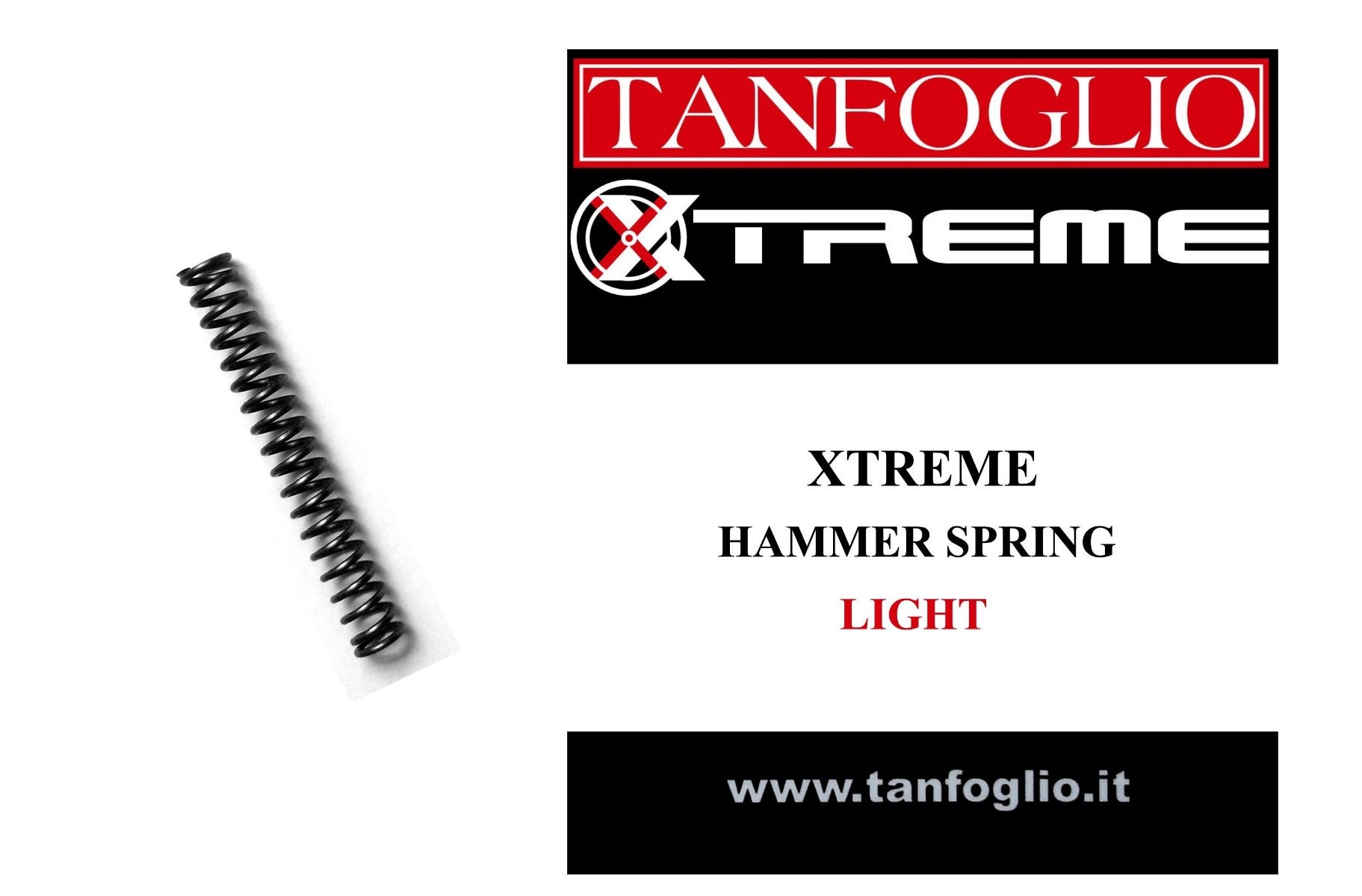 Tanfoglio Hammer SPRING #1, 9,5 Lb, XTREME LIGHT, 