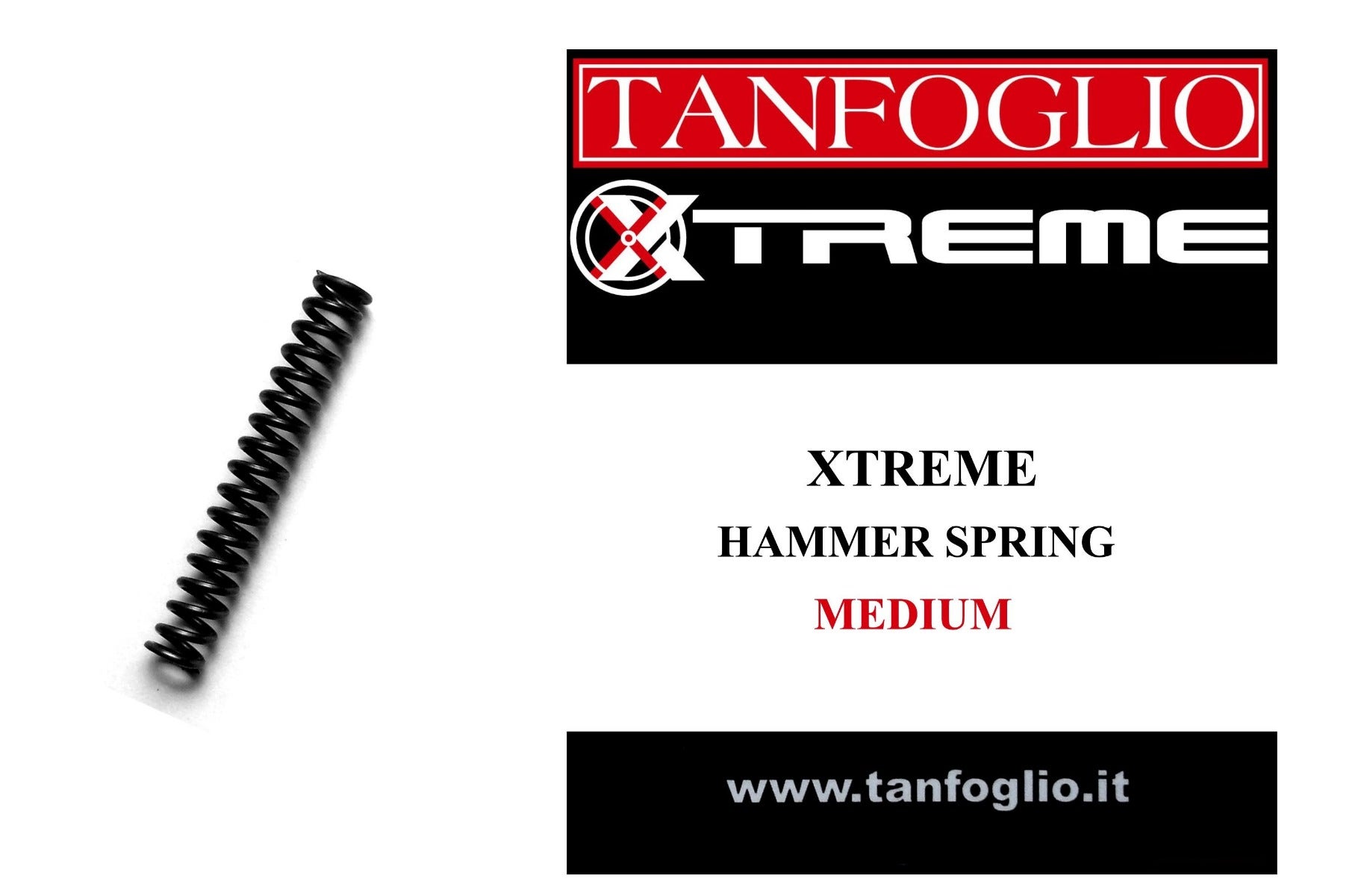 Tanfoglio Hammer SPRING #3, XTREME, MEDIUM, 14,3 L
