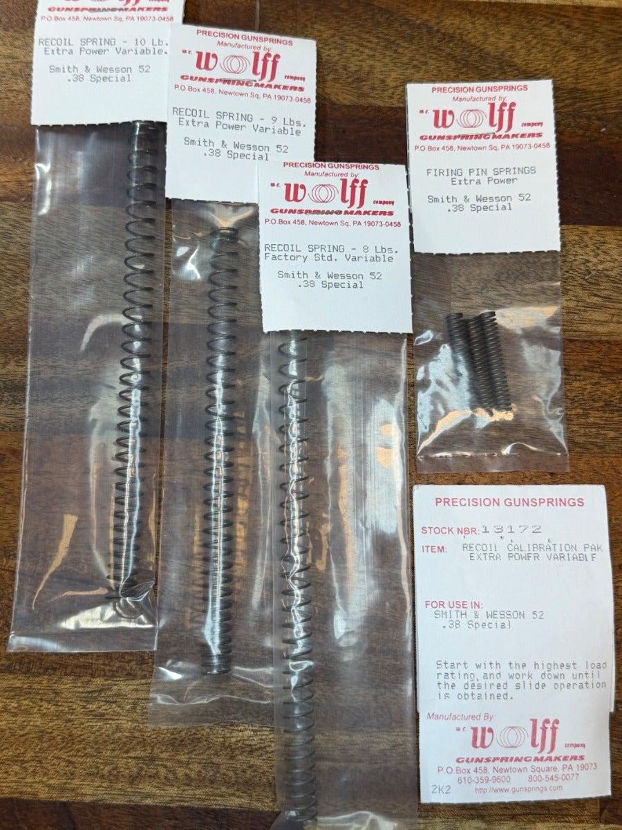 S&amp;W 52 Recoil Calibration Pack